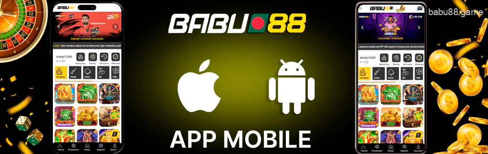 Download Babu88 app and bet from any place