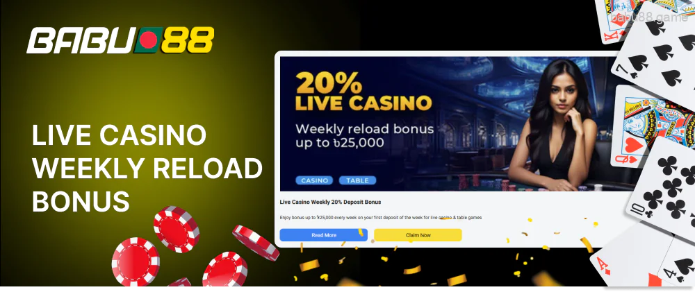 Babu88 bonus for in-play games