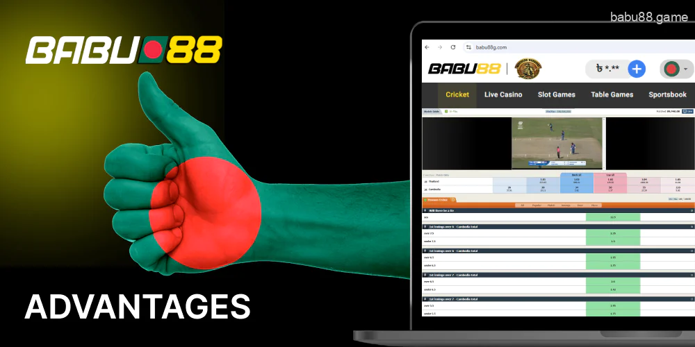 There are several reasons why betting on Babu88 cricket