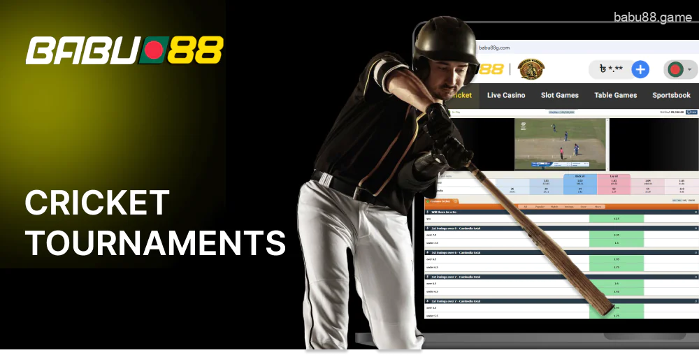 On Babu88 you can choose from about 30 tournaments