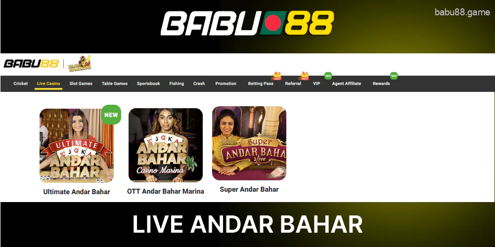 Babu88 Live Andar Bahar