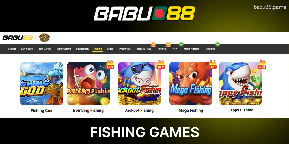 Babu88 Fishing games