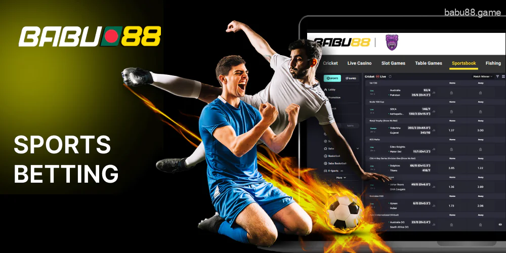 The Babu88 live bet site provides access to betting on over 40 sports