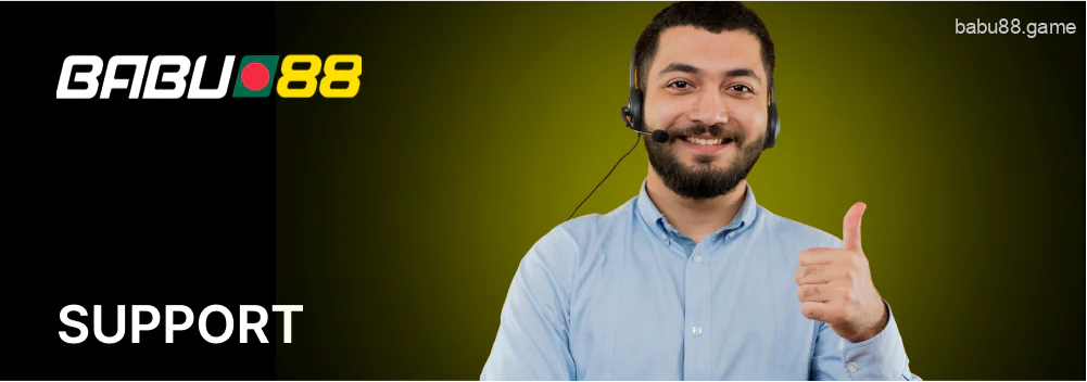 Babu88 customer support service