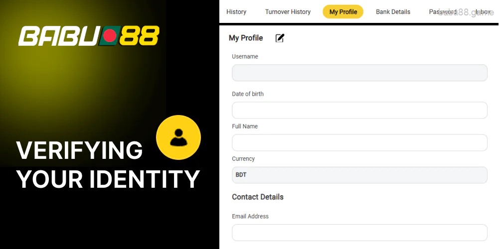 How to verifying your identity in Babu88