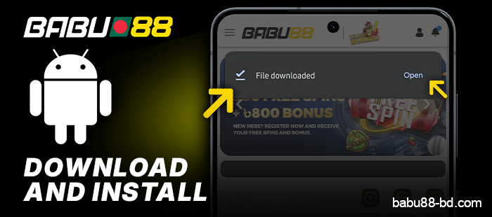 Download the Babu88 APK and install it