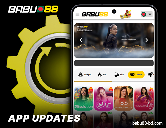 How to update the Babu88 app