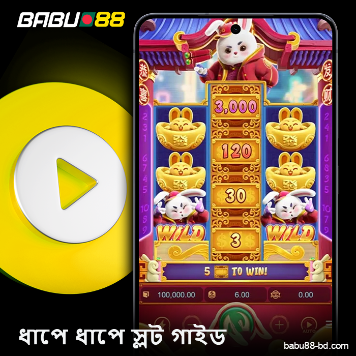 Babu88 অ্যাপের মাধ্যমে স্লট খেলা শুরু করার উপায়