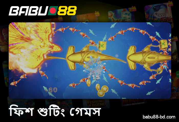 Fish shooting games at Babu88 Casino in Bangladesh