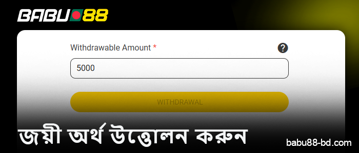 Claim your winnings at Babu88 Online Casino