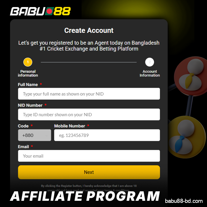 Join the Babu88 Bangladesh affiliate program