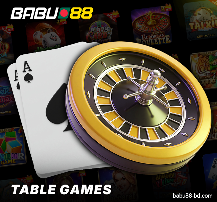 About Table Games at Babu88 Casino