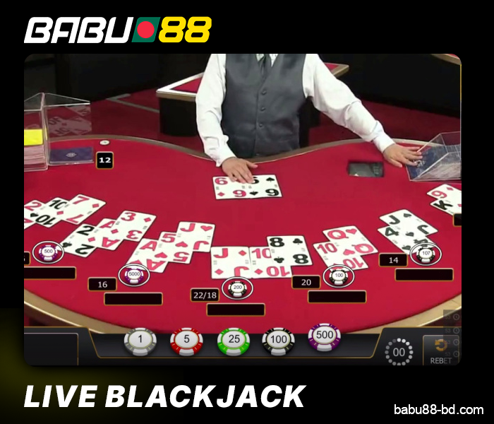 The best live blackjack games at Babu88 Casino